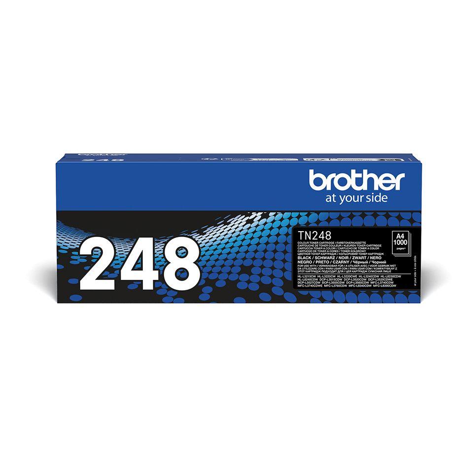 Toner BROTHER TN-248BK (1000 páginas - Preto)
