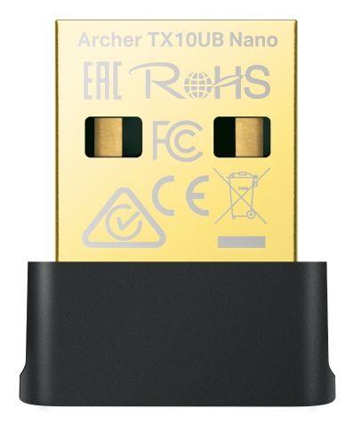 Adaptador USB Wi-Fi TP-LINK ARCHER TX10UB NANO (600 Mbit/s - Banda dupla - Preto)