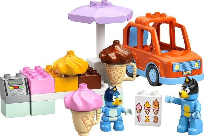 LEGO 10458 Duplo Passeio Para Gelados com a Bluey (2+ anos - 22 peças), miniatura 2
