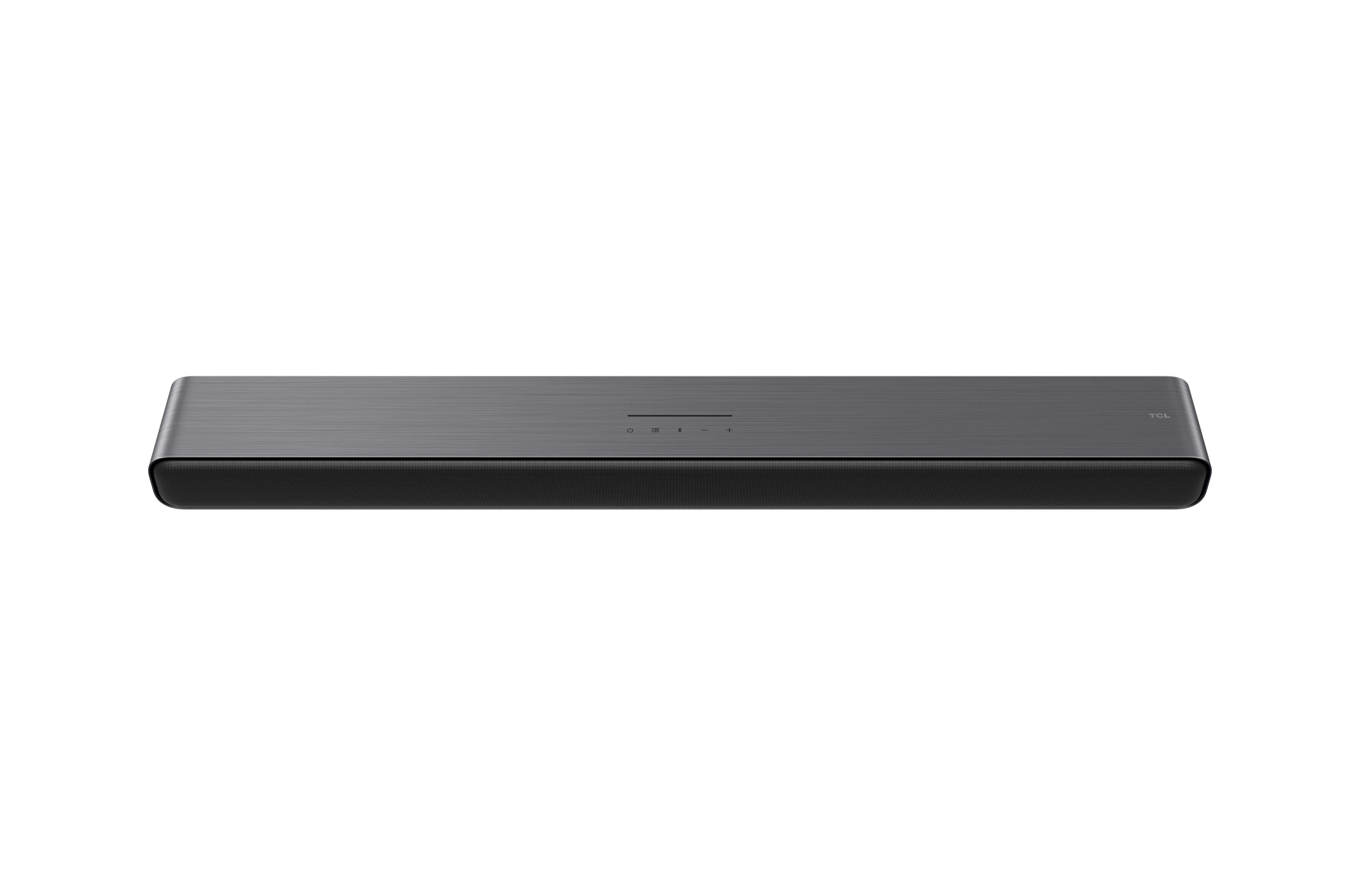 Barra de Som TCL S45HE (38 W - Com fios e sem fios - Titânio)