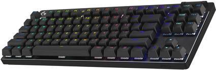 Teclado LOGITECH G PRO X TKL LIGHTSPEED (GX Brown táteis - TKL - LIGHTSPEED - Preto)