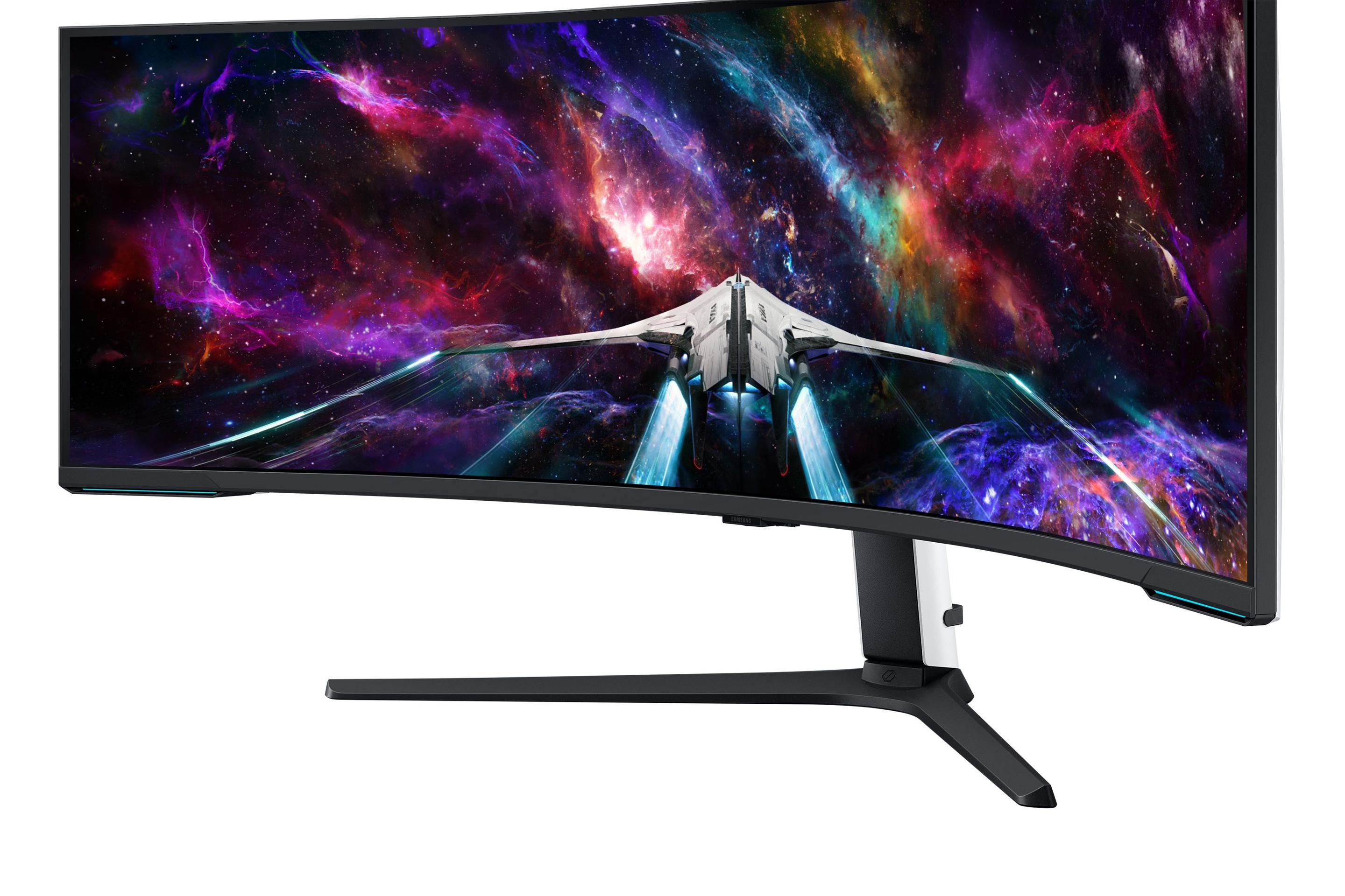Monitor SAMSUNG Odyssey Neo G9 G95NC (57" - VA - 240 Hz - Preto e Branco) — miniatura 5