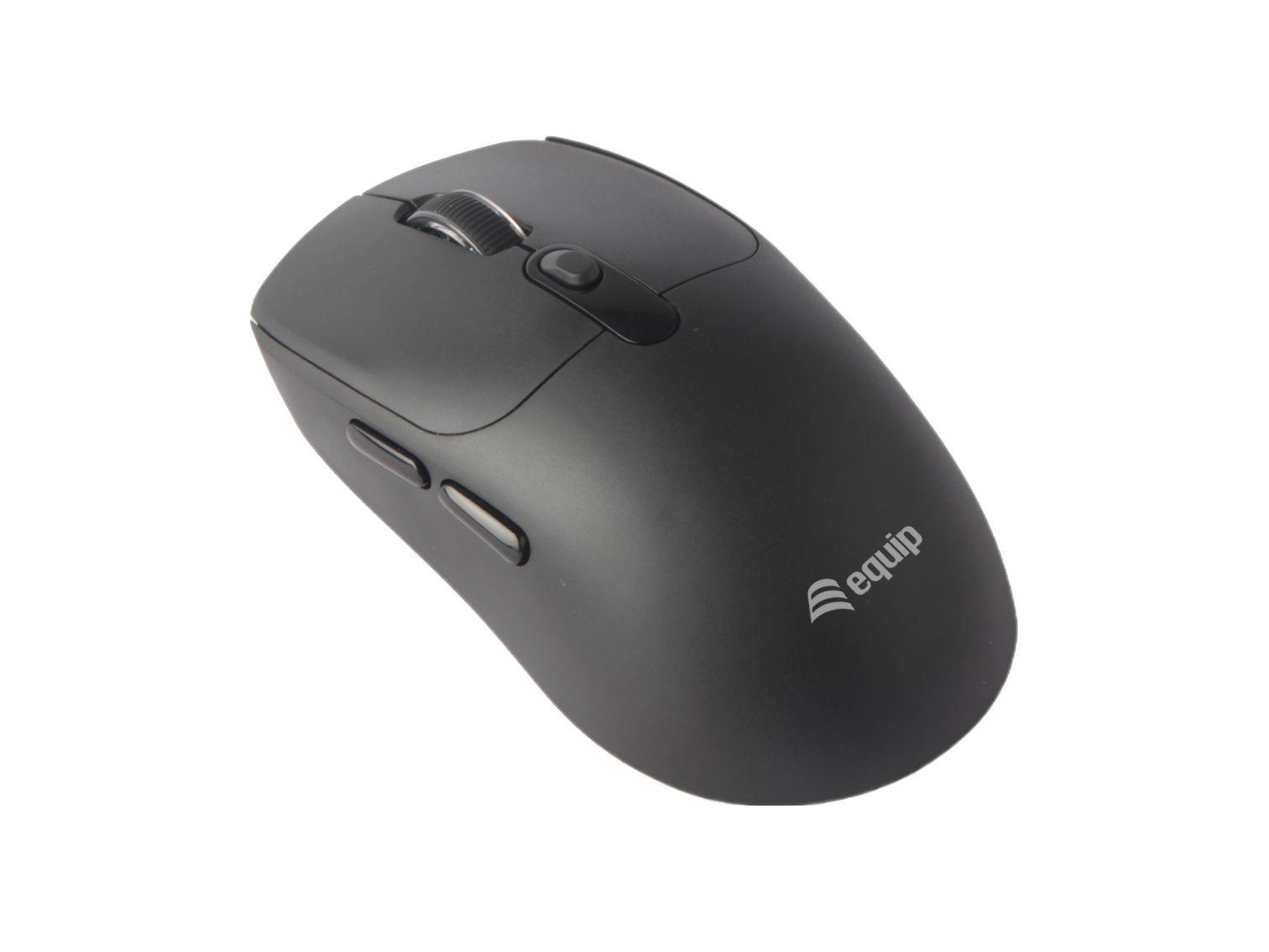 Rato EQUIP 245123 (Ambidestro - 1600 DPI - Ótico - Preto) — miniatura 2