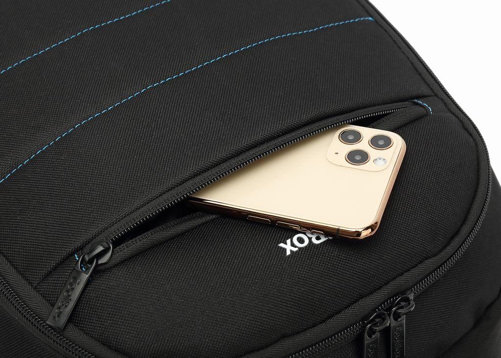 Mochila para Portátil COOLBOX COO-BAG15-2N (15,6" - Impermeável - Preto), miniatura 8