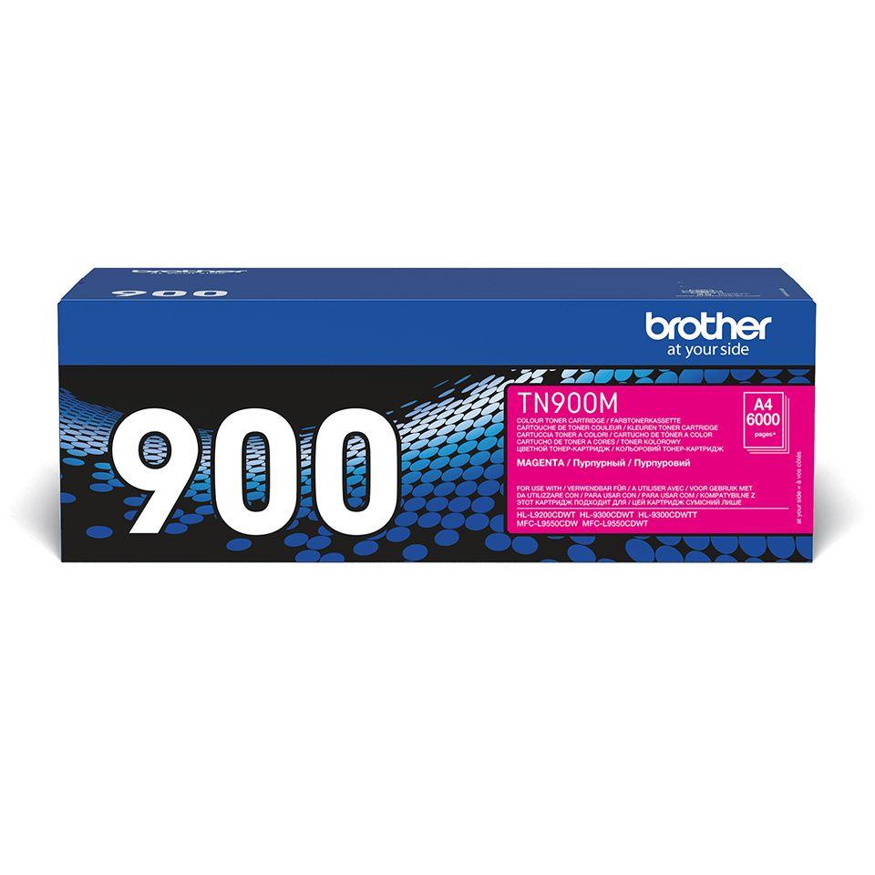 Toner BROTHER TN-900M (6000 páginas - Magenta)