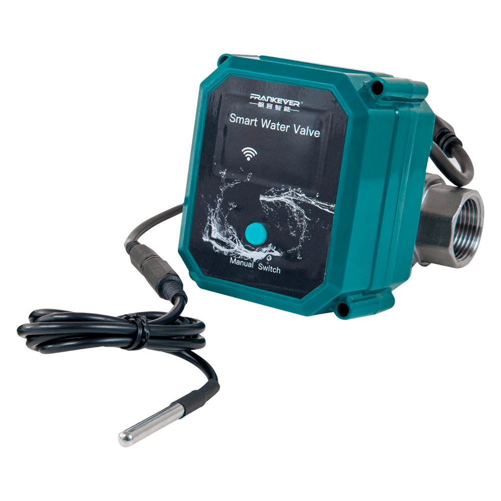 Válvula de Água Inteligente SHELLY FrankEver DN15 (Wi-Fi 2,4 GHz - Bluetooth)