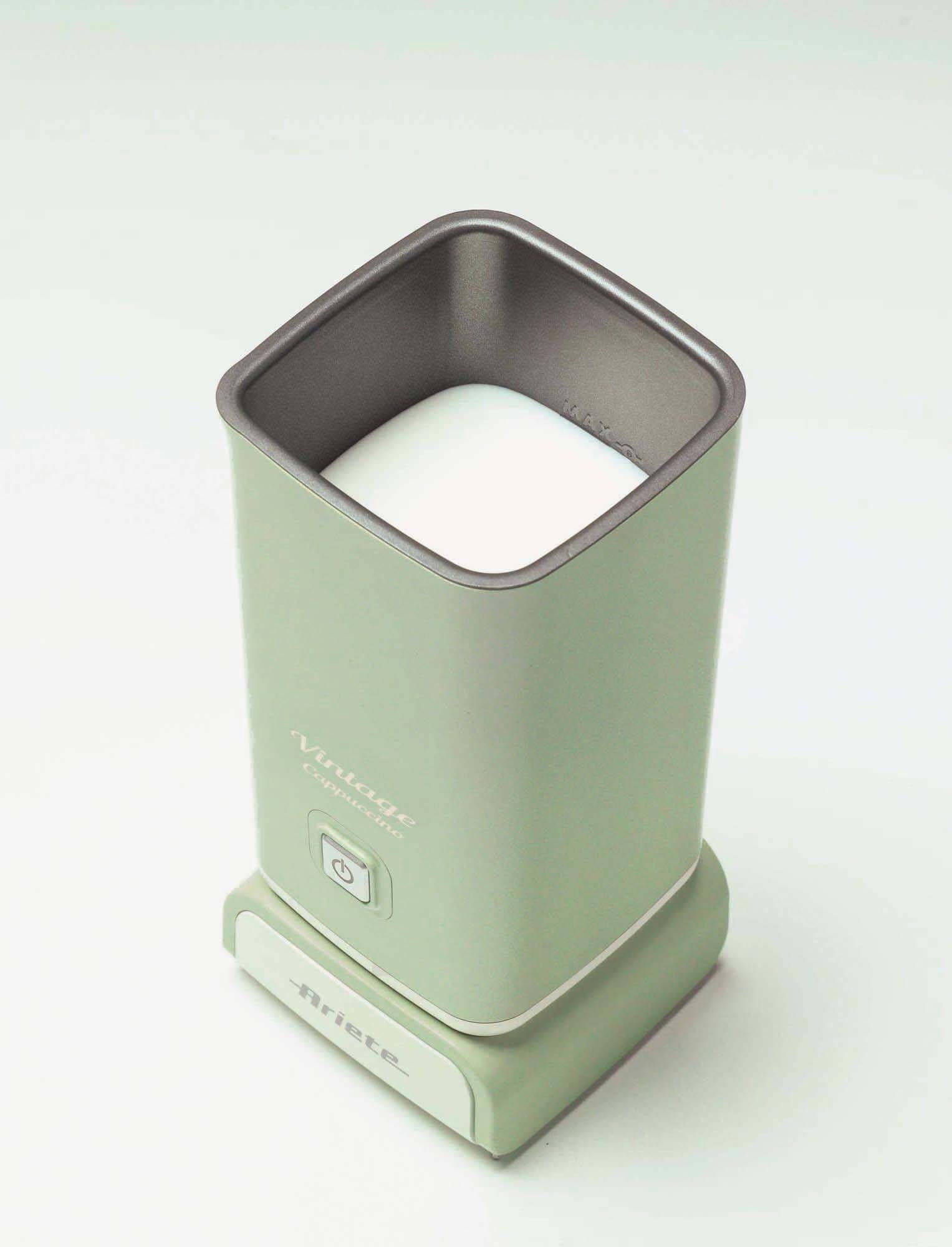 Espumador e Aquecedor de Leite Automático ARIETE Vintage 2878/04 (500 W - Quente e frio - Altura 22 cm - Verde) — miniatura 4