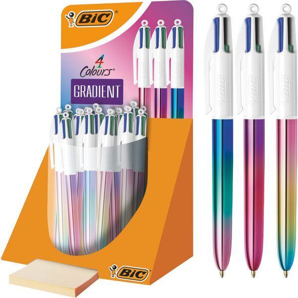 Esferográficas BIC 4 Colours Gradient (Plástico - Multicor), miniatura 3