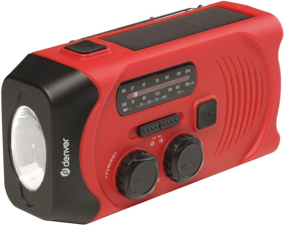 Rádio de Emergência DENVER SCR-2010 (Vermelho), miniatura 6