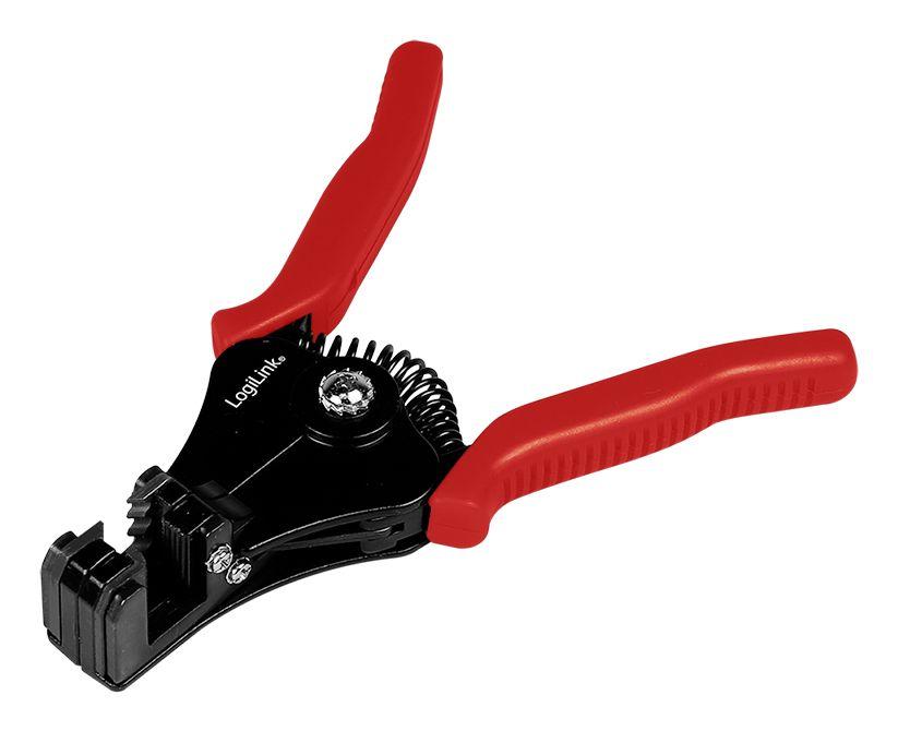 Alicate Descarnador LOGILINK PHT0102 (Metal - Preto e Vermelho)