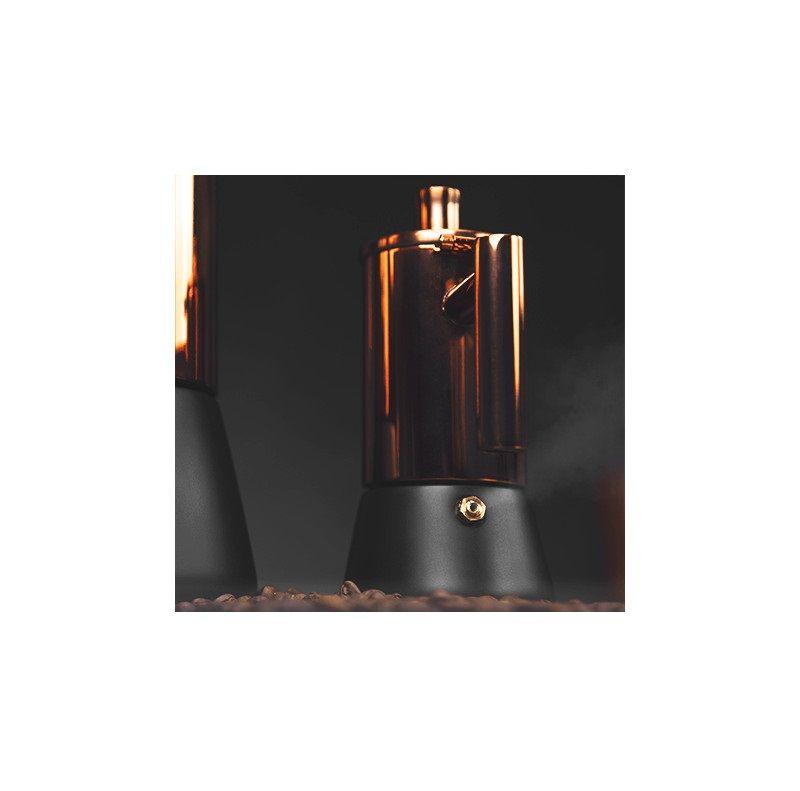 Cafeteira Italiana CECOTEC Moking 400 (Dourado), miniatura 2