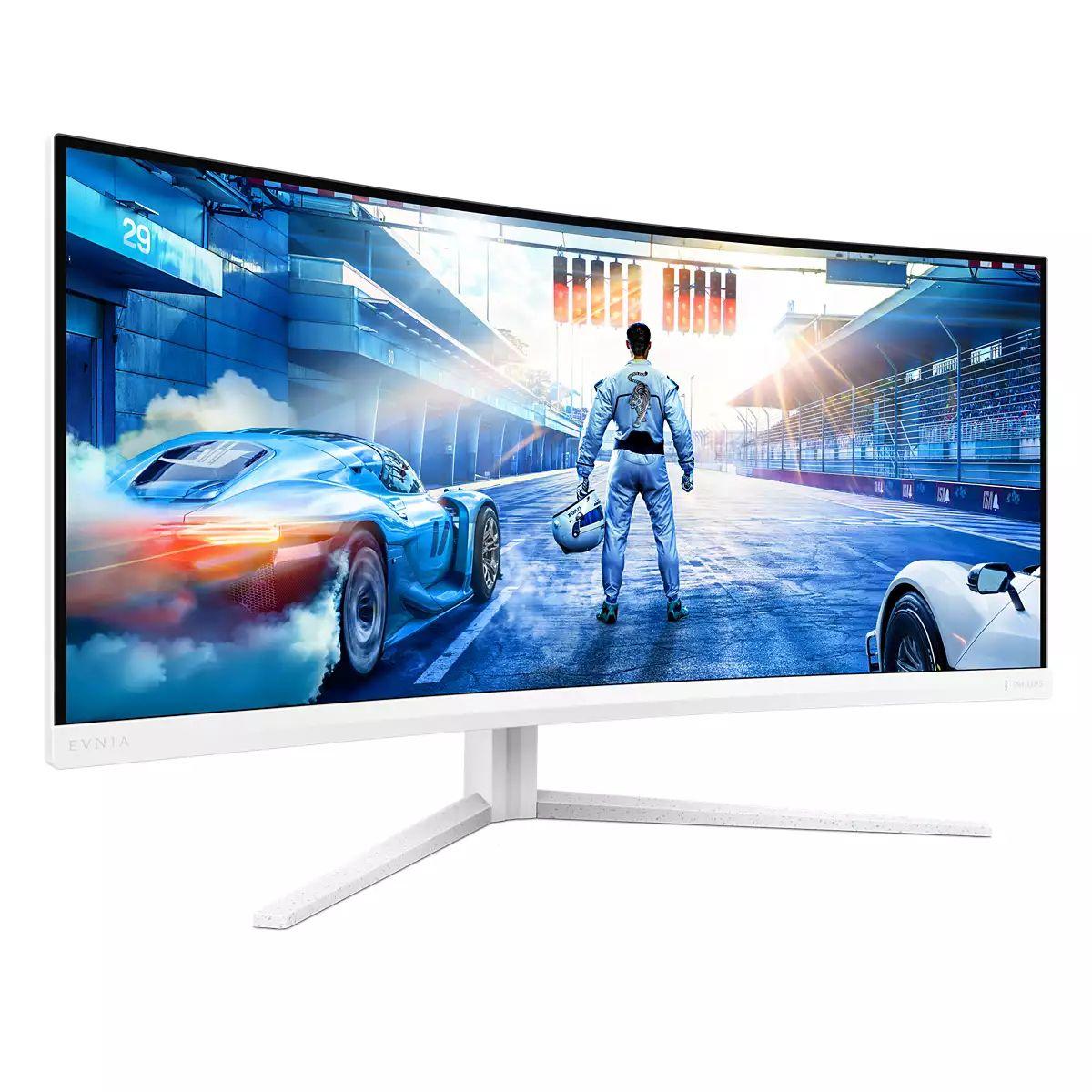 Monitor PHILIPS Evnia 34M2C5501A/00 (34" - Fast VA - 180 Hz - Branco) — miniatura 10