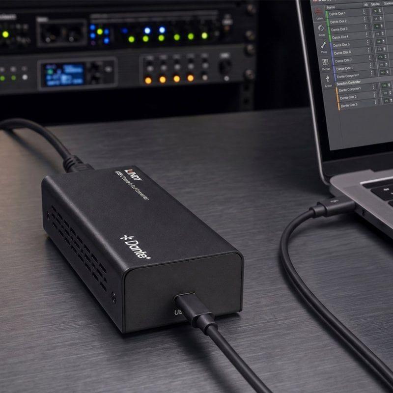 Conversor de Rede USB-C LINDY 70617 (9 W - USB Type-C - Preto) — miniatura 2