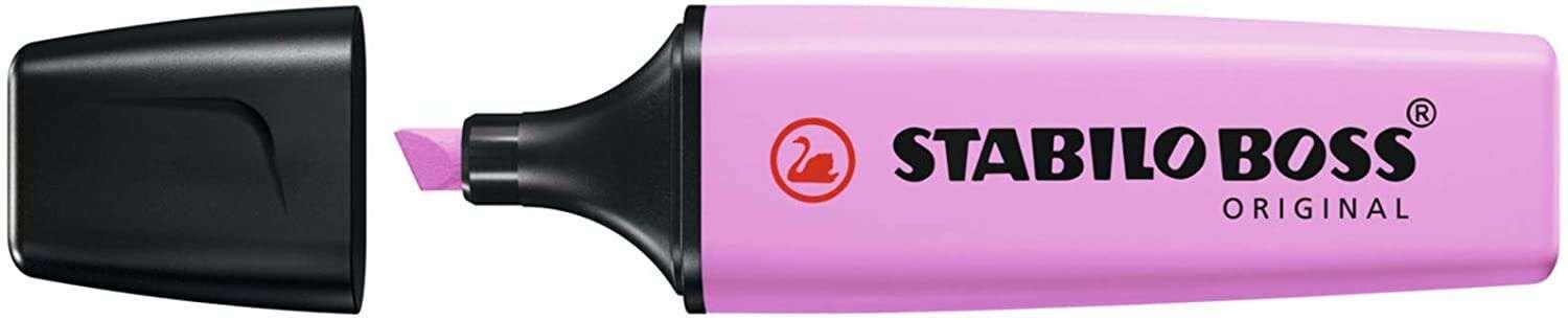 Marcador Fluorescente STABILO BOSS ORIGINAL 70 Pastel (Fúcsia Gelado)