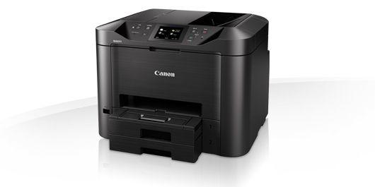 Impressora Multifunções CANON MAXIFY MB5450 (A4 - Impressão a cores - 500 folhas - Preto)