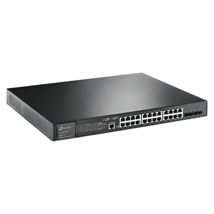 Switch Gerido TP-LINK JetStream TL-SG3428XMP (Gigabit Ethernet - 10/100/1000 Mbit/s - 12 MB - Preto), miniatura 3