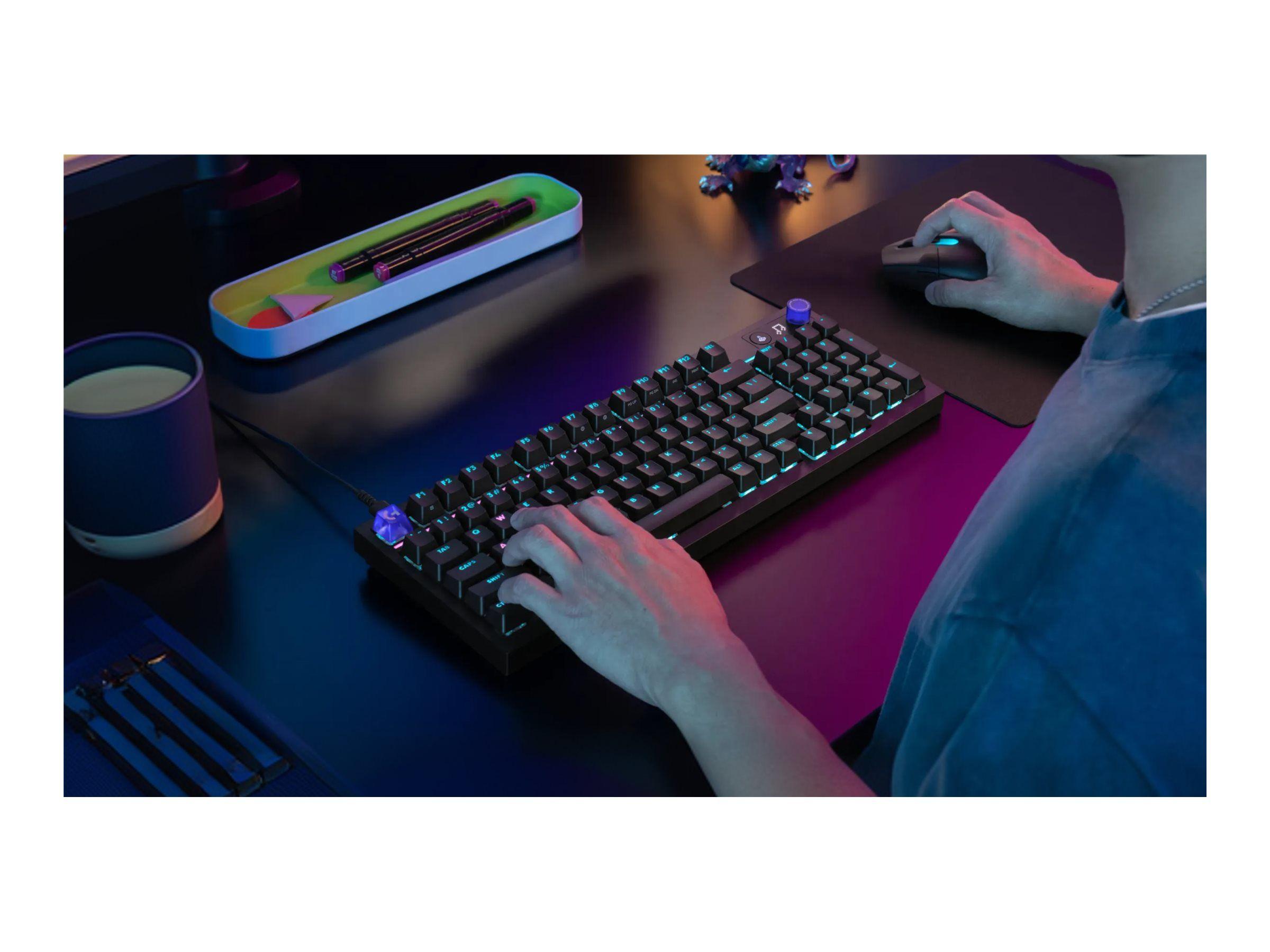 Teclado LOGITECH G316 X 98 (98% - USB - Com fios - Preto) — miniatura 4