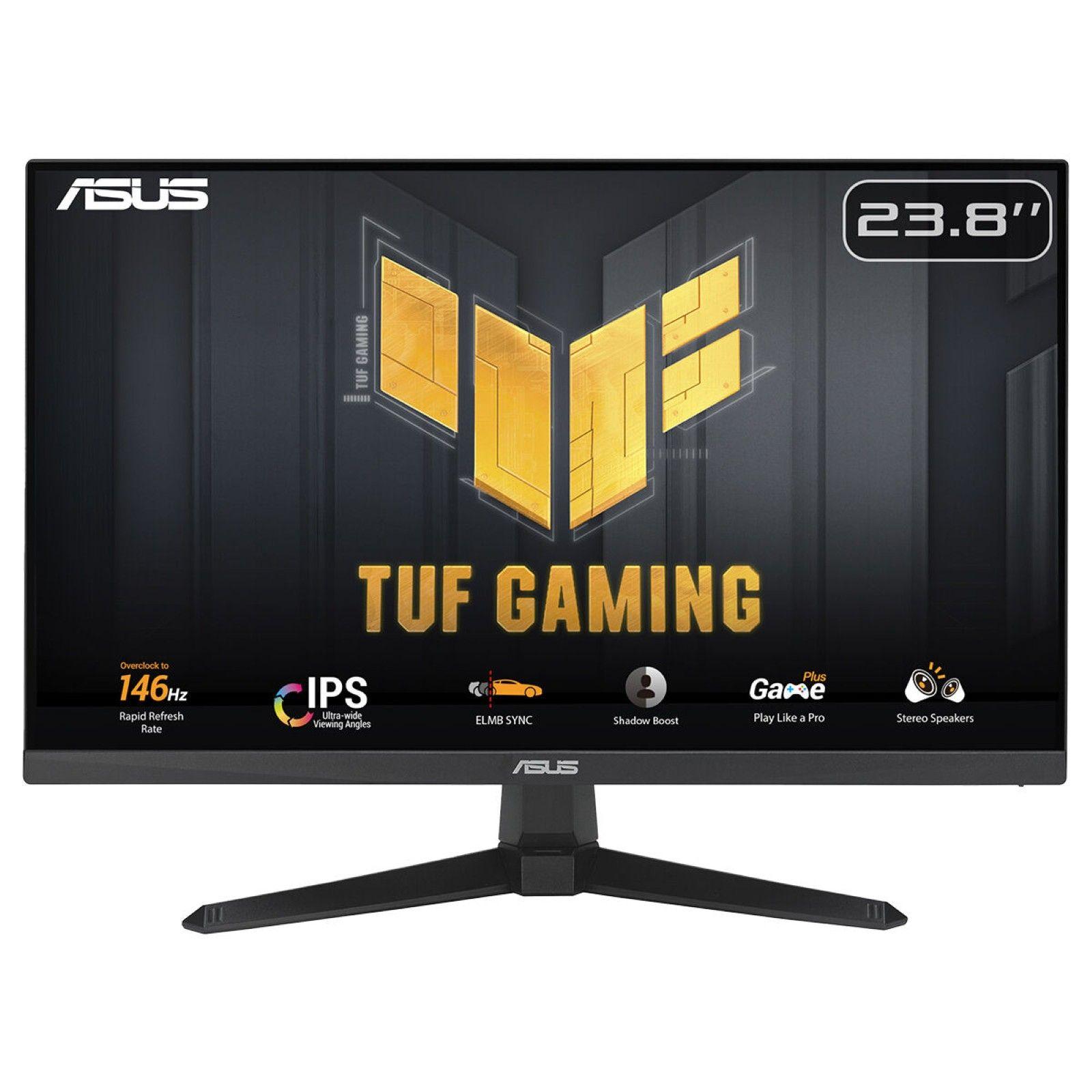 Monitor ASUS TUF Gaming VG249QE5A (23,8" - IPS - 146 Hz - Preto)
