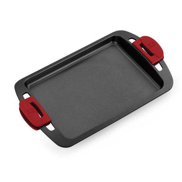 Frigideira Grelhador BRA A411740 (Alumínio fundido - 40 x 27 cm - Preto e Vermelho), miniatura 2