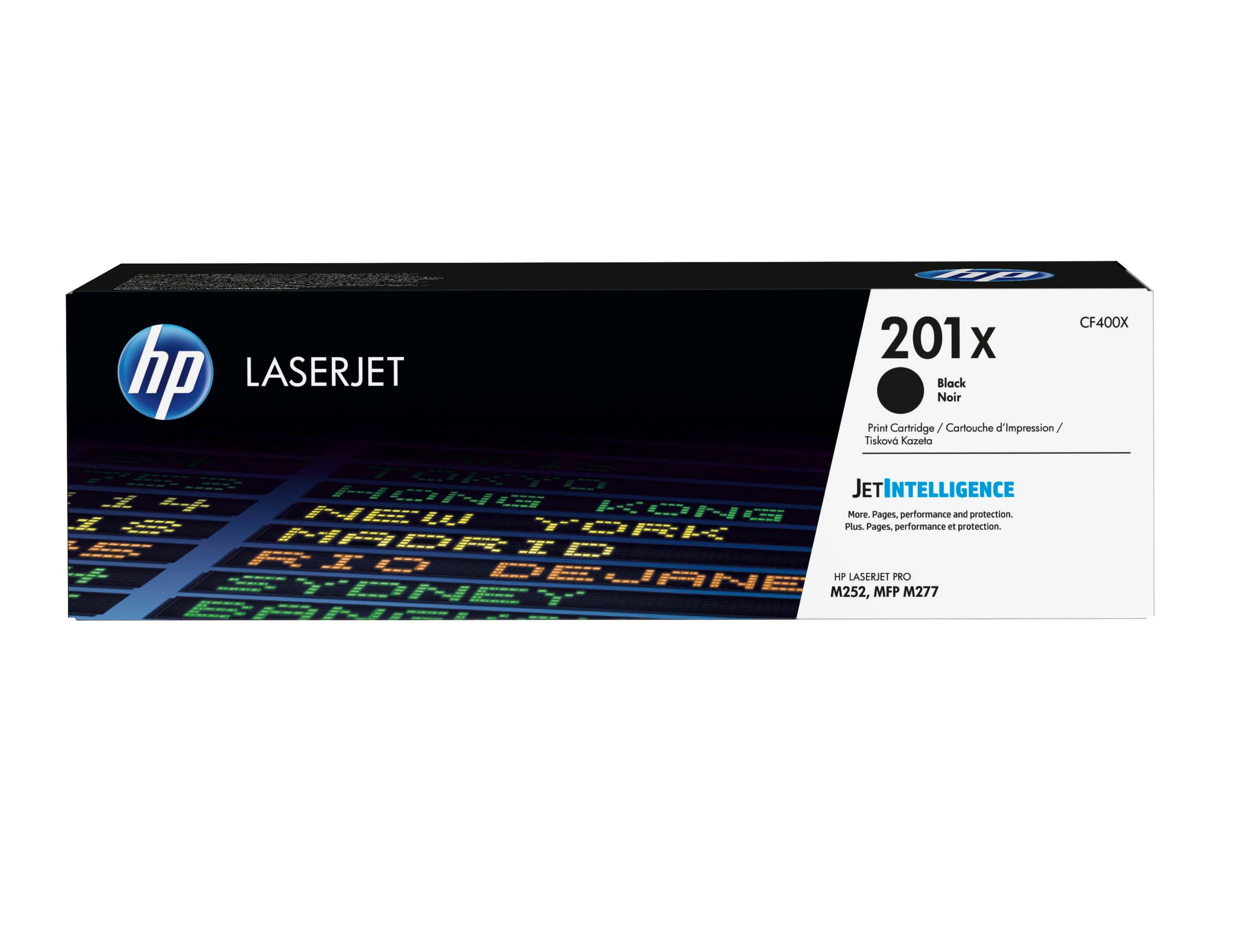 Toner HP 201X CF400X (2800 páginas - Preto)