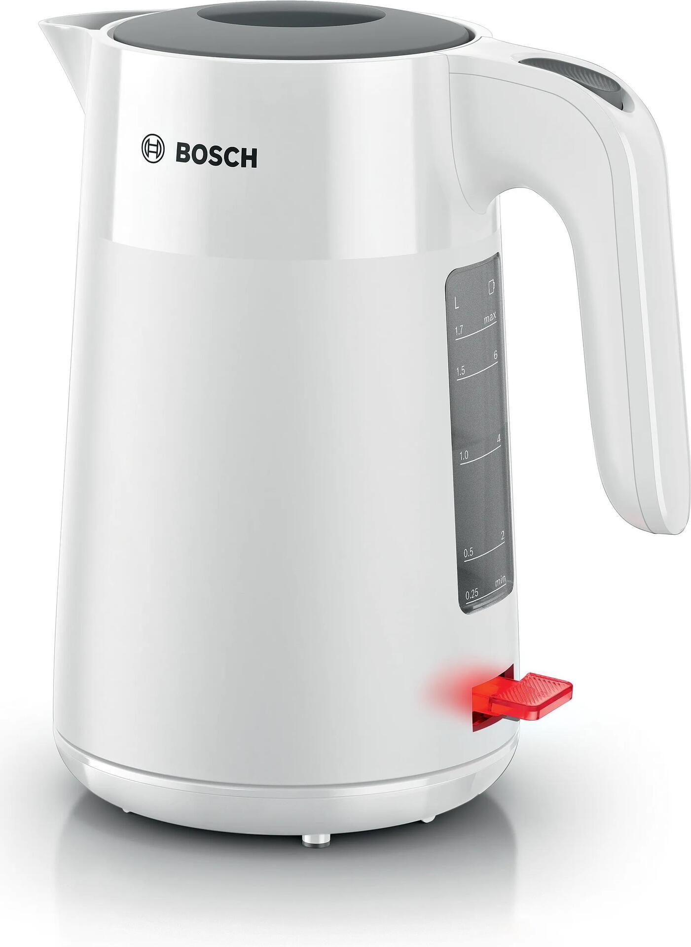 Jarro Elétrico BOSCH TWK2M161 (2400 W - 1,7 l - Plástico - Branco)