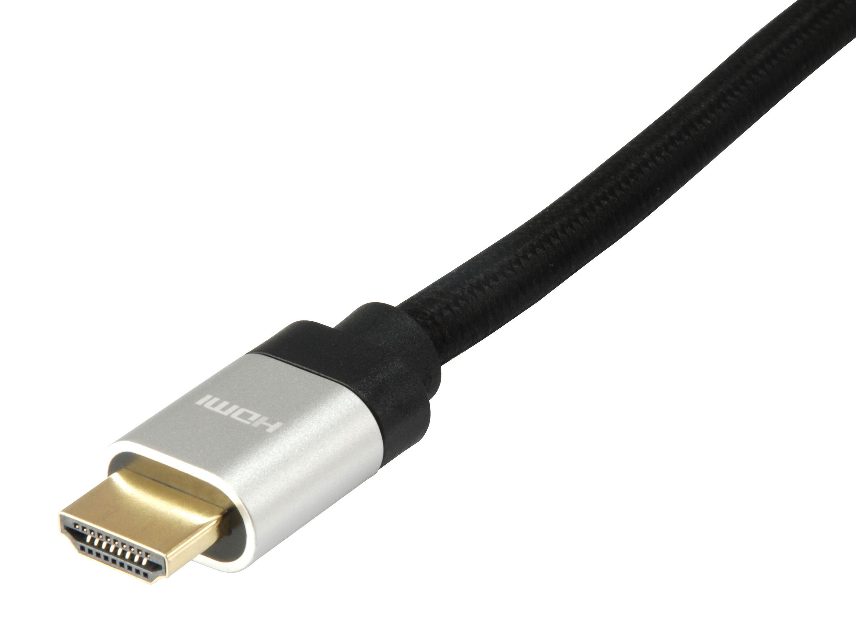 Cabo HDMI EQUIP 119380 (1 m - Até 8K a 60 Hz e 4K a 120 Hz - HDMI Type A - Preto), miniatura 2
