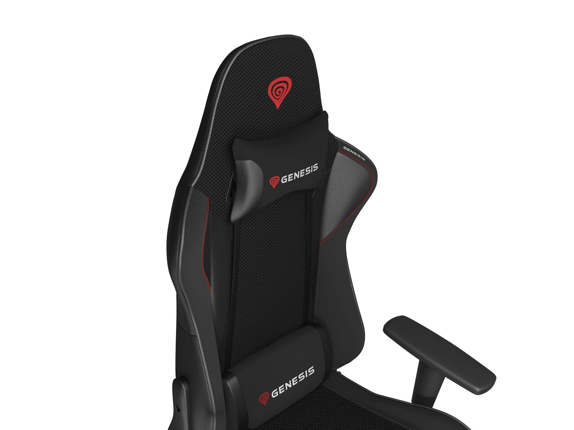 Cadeira Gaming GENESIS Nitro 440 G2 (120 kg - 7 cm - Tecido, Imitação de pele - Preto/Cinzento) — miniatura 15
