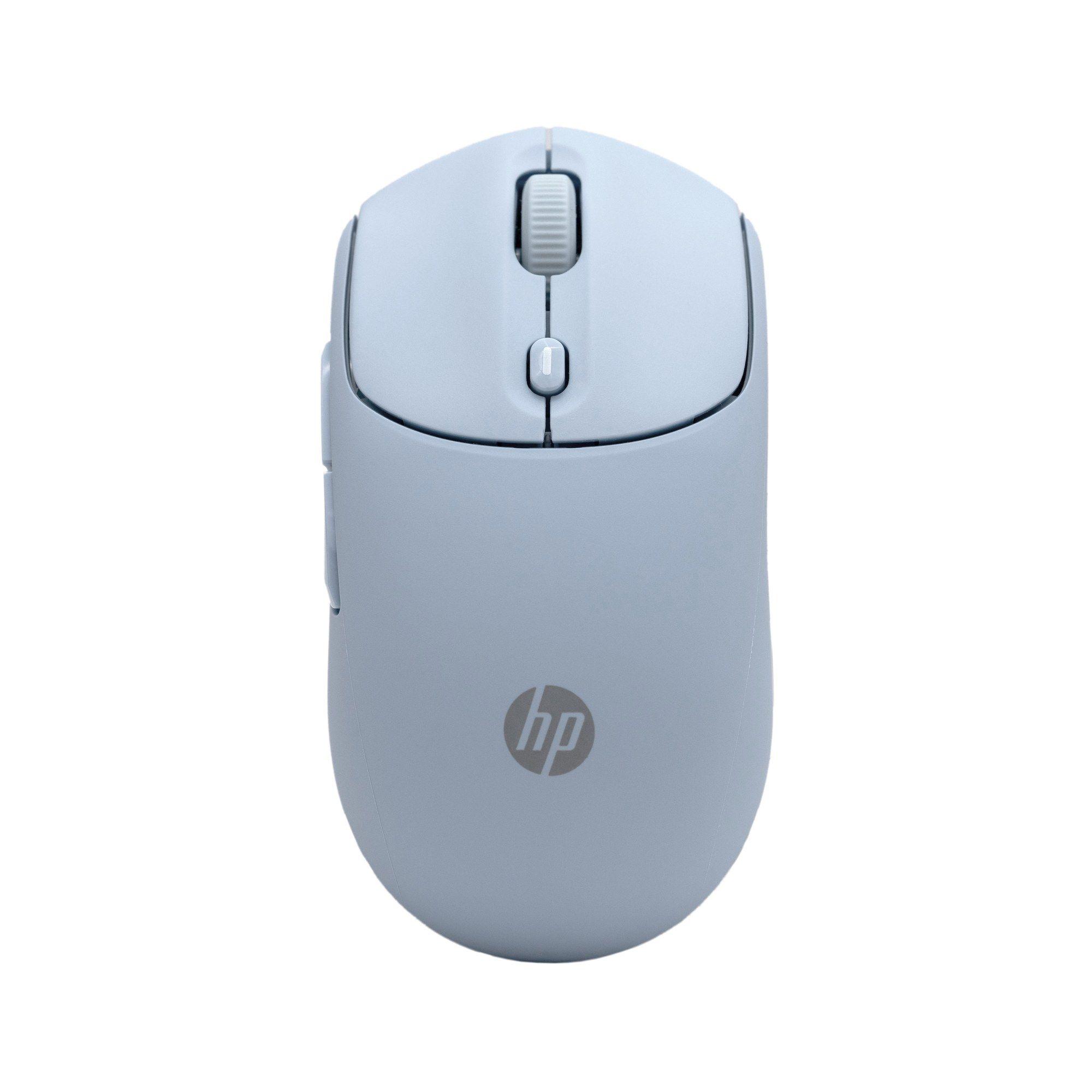 Rato HP 400 Dual (Ambidestro - 6000 DPI - RF Wireless + Bluetooth - Azul)
