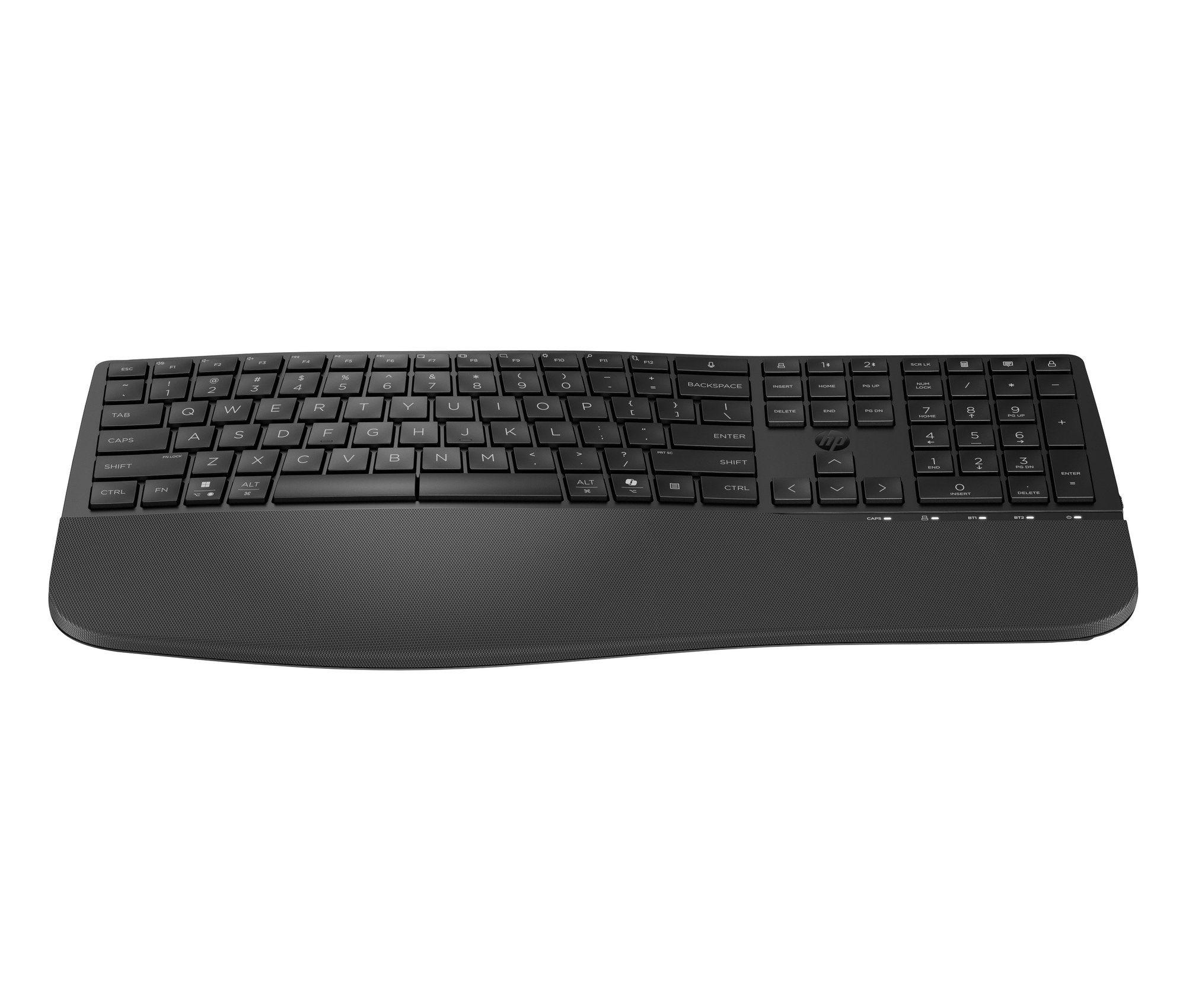 Teclado HP 685 Comfort Dual-Mode (Espanhol - Interruptor de membrana - Tamanho completo - Preto)