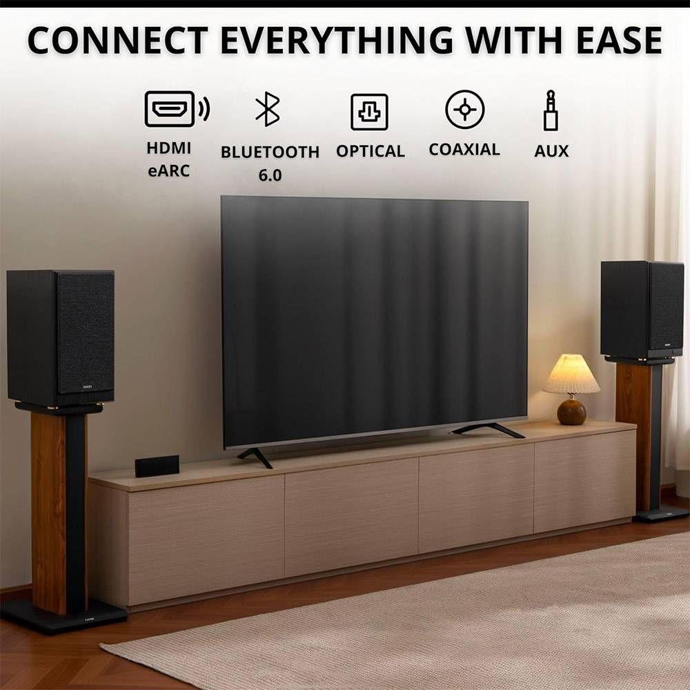 Colunas Hi-Fi EDIFIER R2750DB MKII (144 W - Com fios e sem fios - Preto), miniatura 6