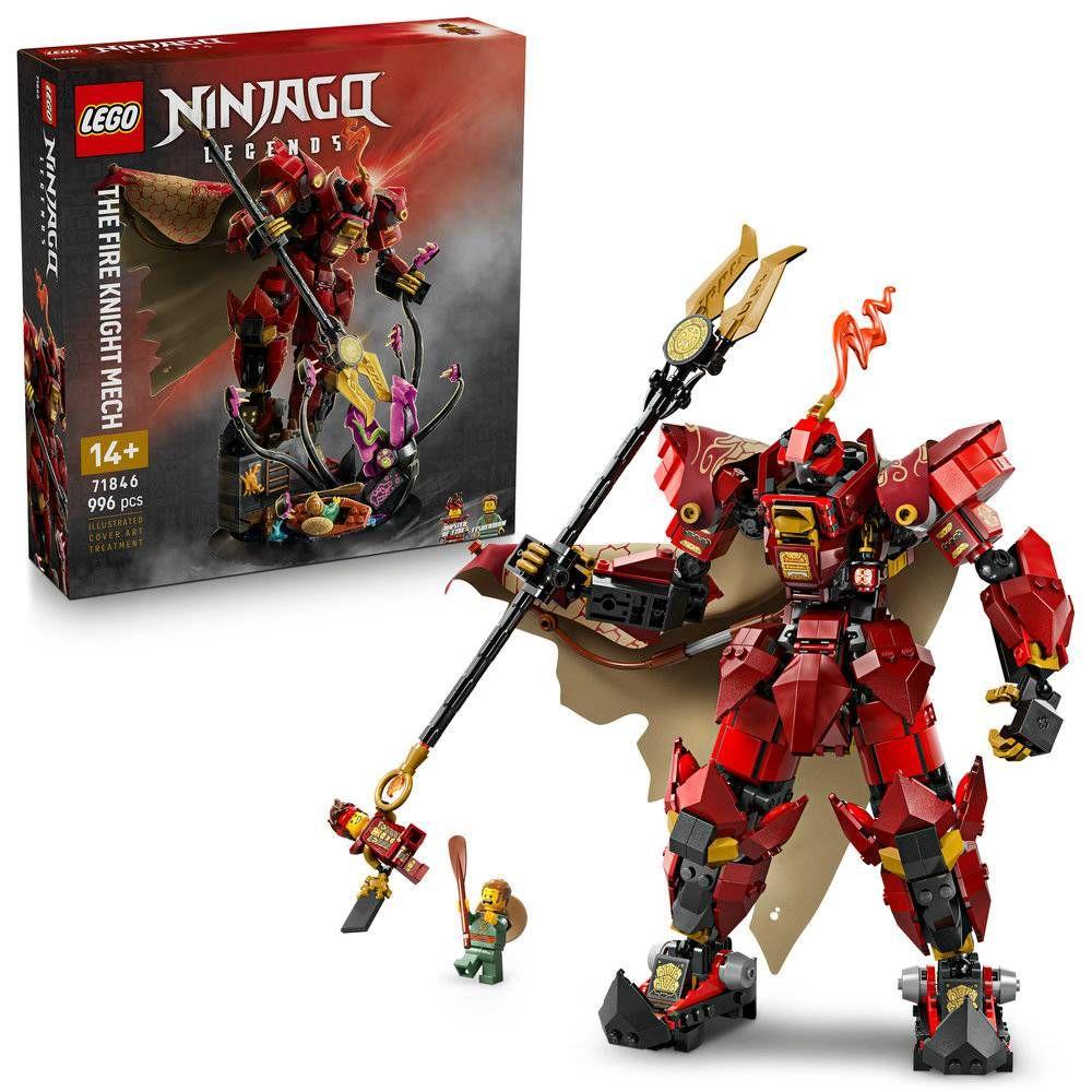 LEGO 71846 Ninjago O Mech Cavaleiro de Fogo (14+ anos - 996 peças), miniatura 3