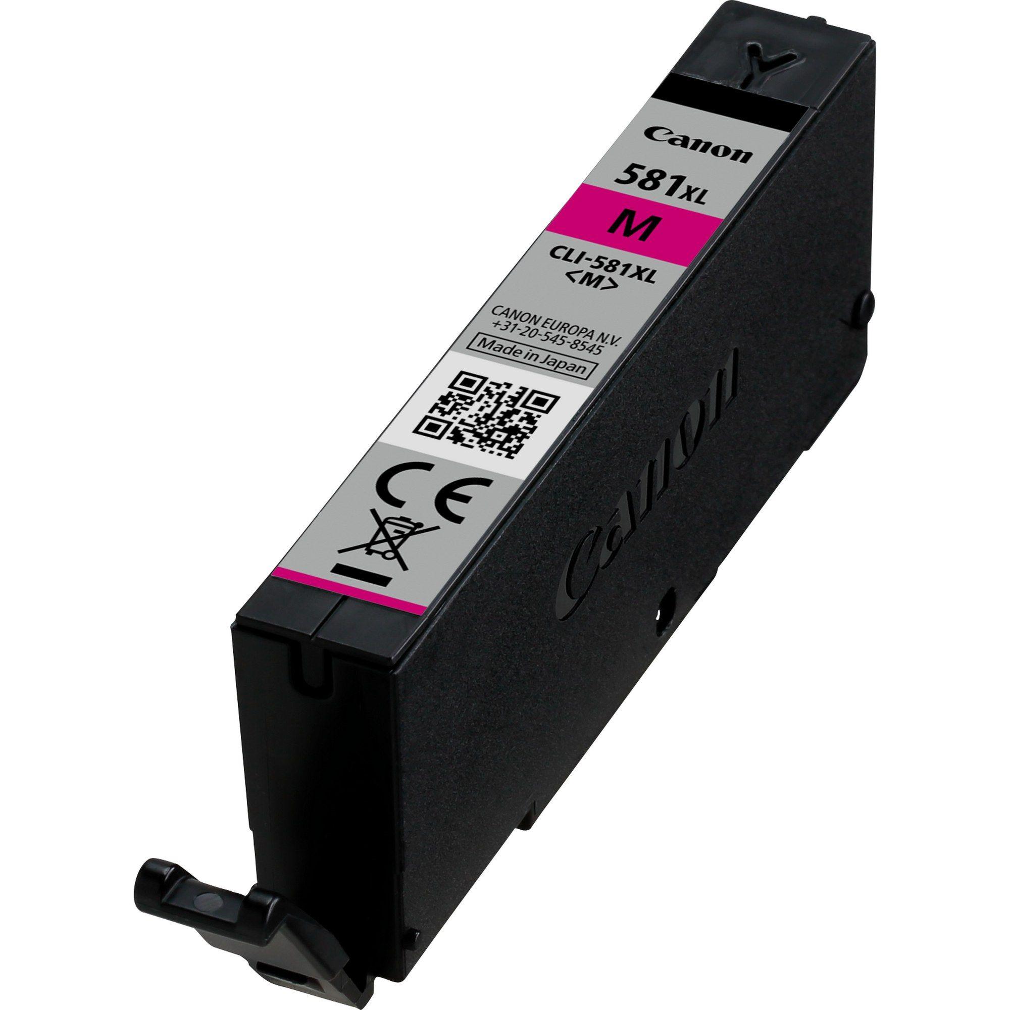 Tinteiro CANON CLI-581M XL (225 páginas - Magenta)