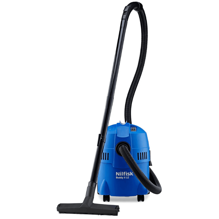 Aspirador de Tambor NILFISK Buddy II 12 (Altura 44 cm - 20 kPa - 12 l - Preto/Azul), miniatura 3