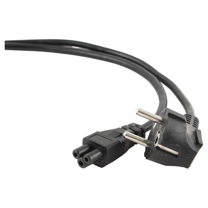 Cabo de Alimentação GEMBIRD PC-186-ML12-0.5M (0,5 m - Acoplador C5 - CEE 7/7 - Preto), miniatura 2