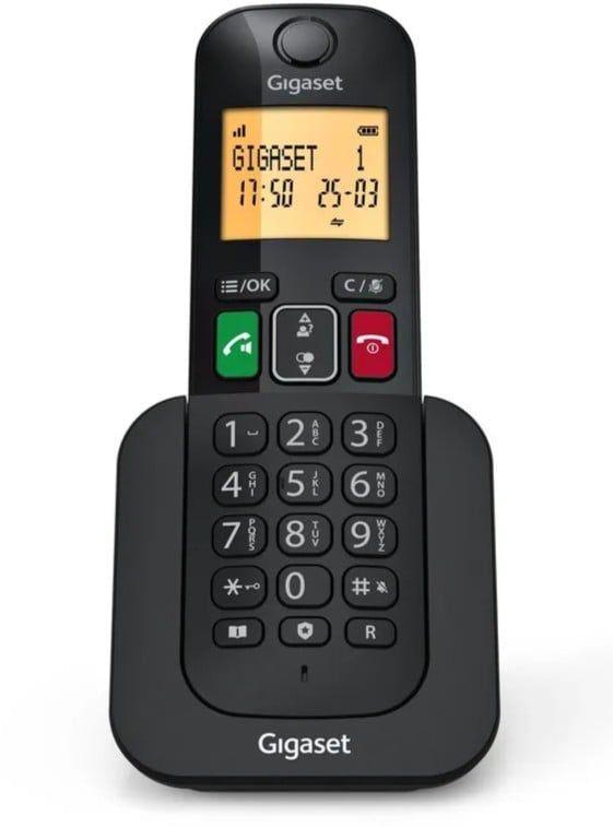 Telefone Sem Fios GIGASET Elemental 400 (7 h - Preto) — miniatura 2