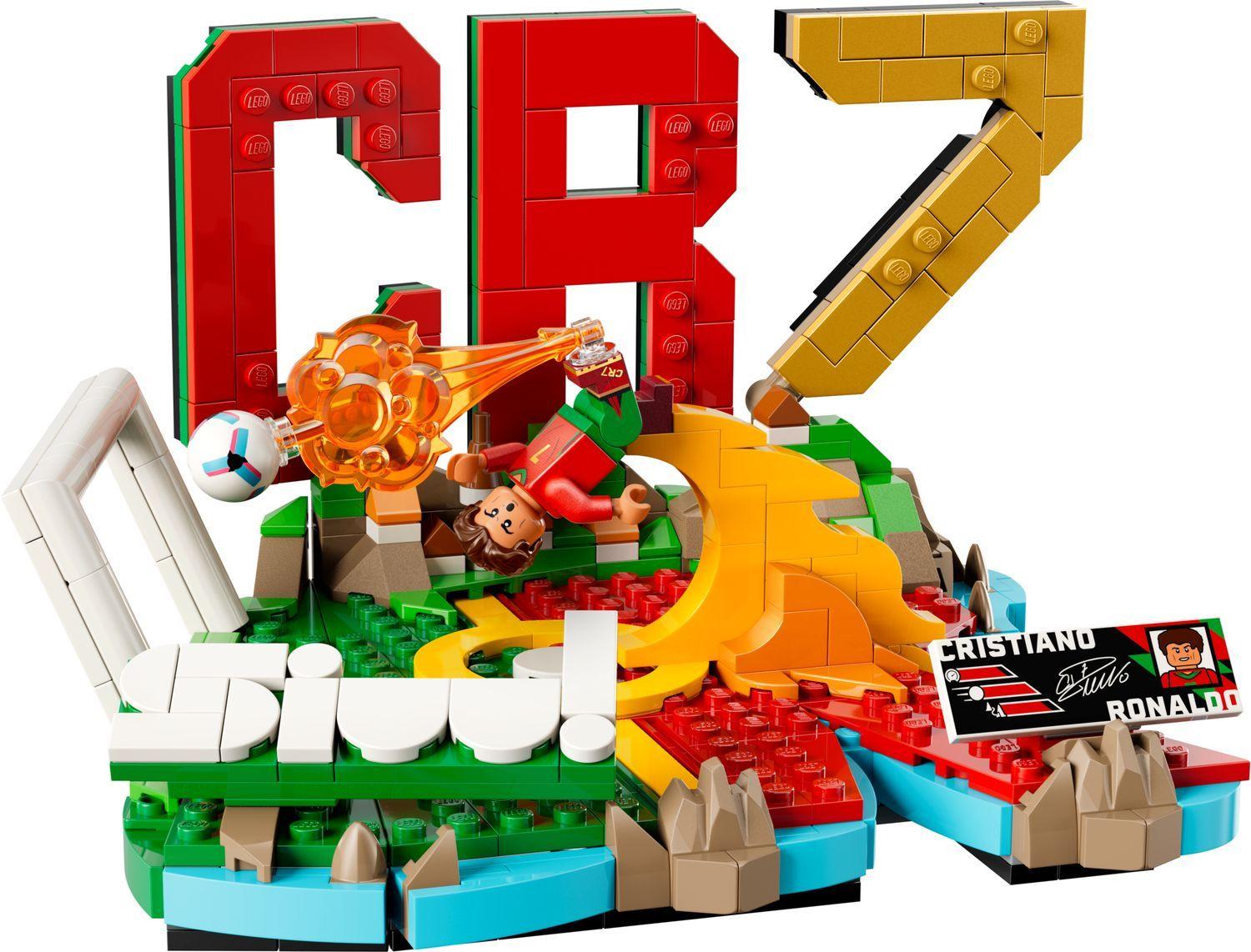 LEGO 43012 Editions Cristiano Ronaldo - Destaques do Futebol (10+ anos - 490 peças)