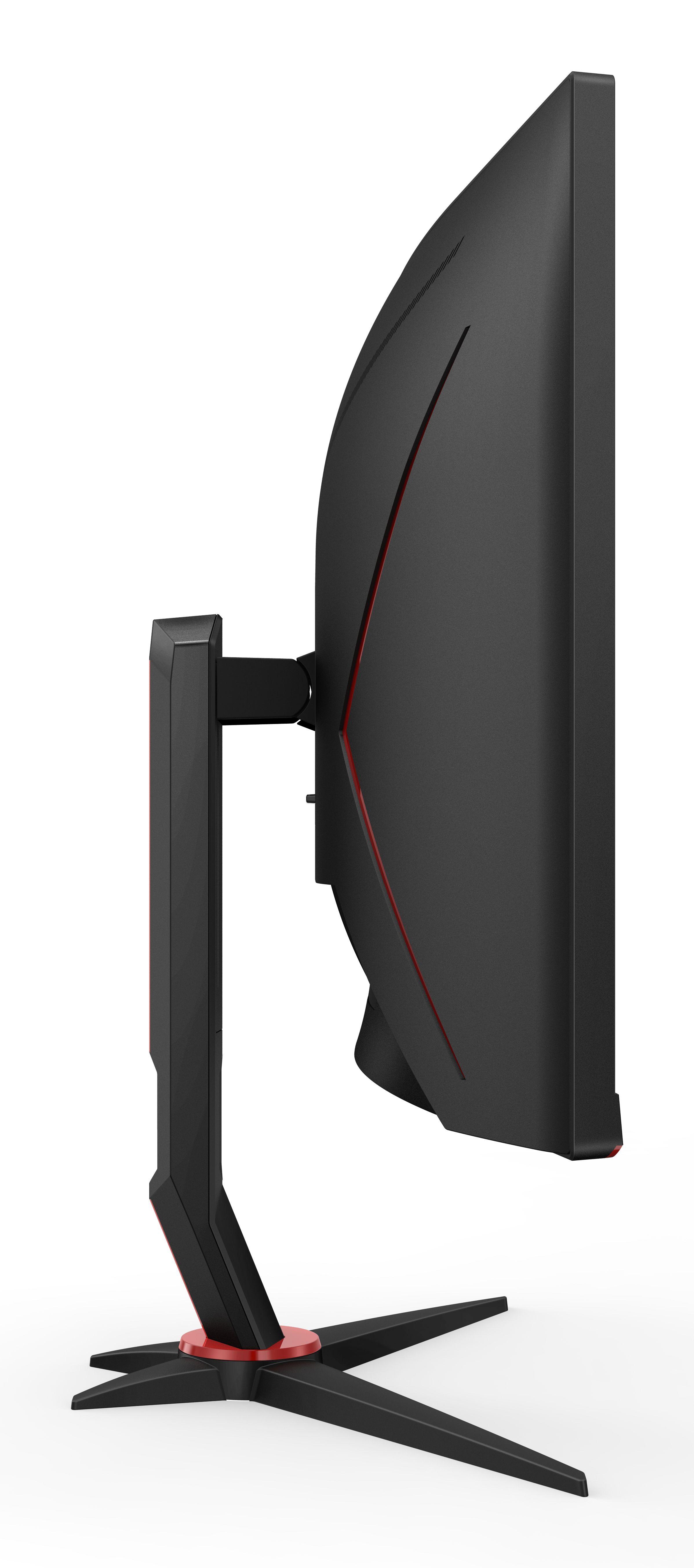 Monitor AOC CU34G2XP/BK (34" - VA - 180 Hz - Preto/Vermelho) — miniatura 9