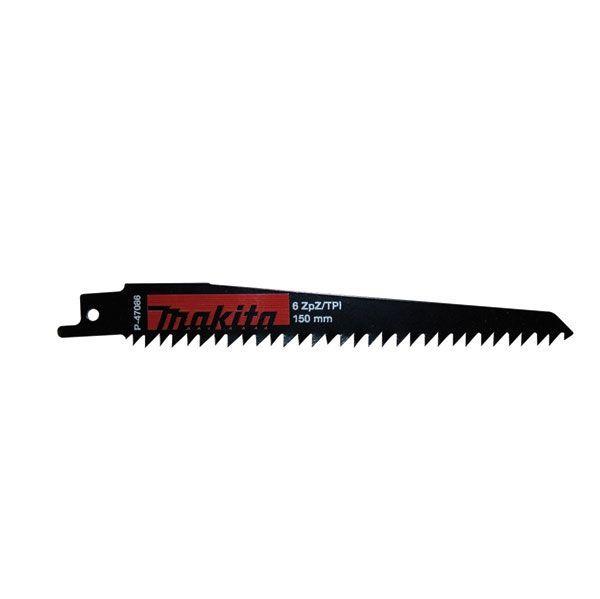 Lâminas para Serra Sabre MAKITA P-47086 (HCS, aço para ferramentas - Prateado), miniatura 2
