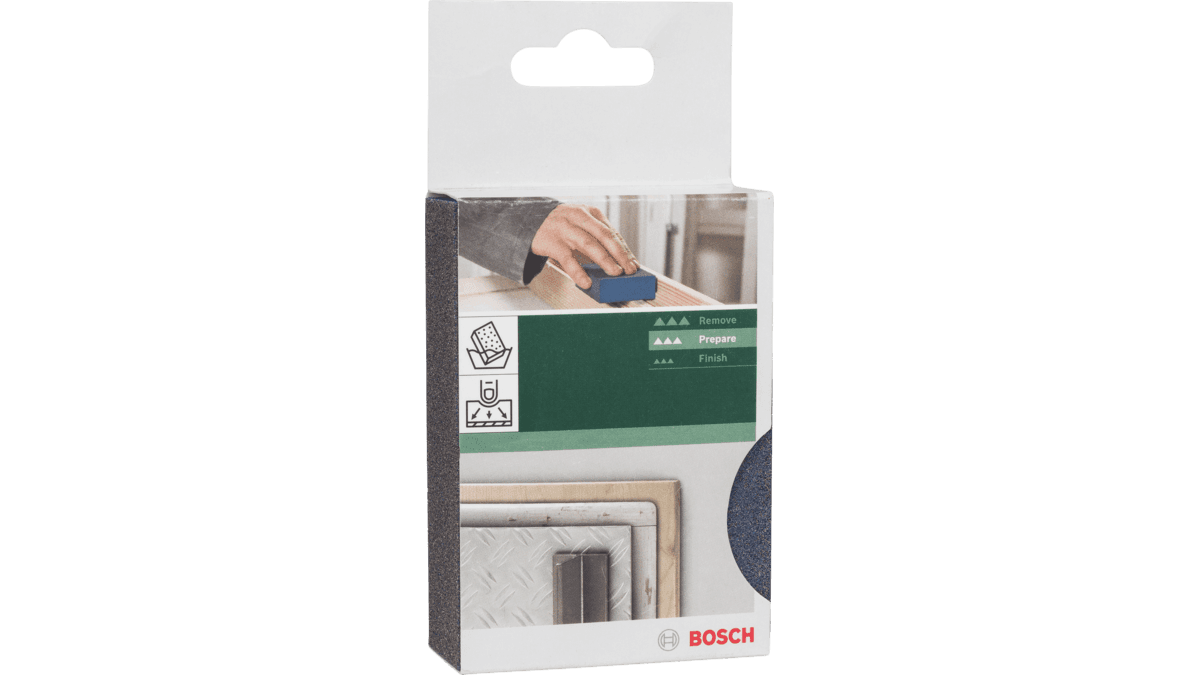 Esponja Abrasiva BOSCH 2609256346 (Preto e Azul) — miniatura 3