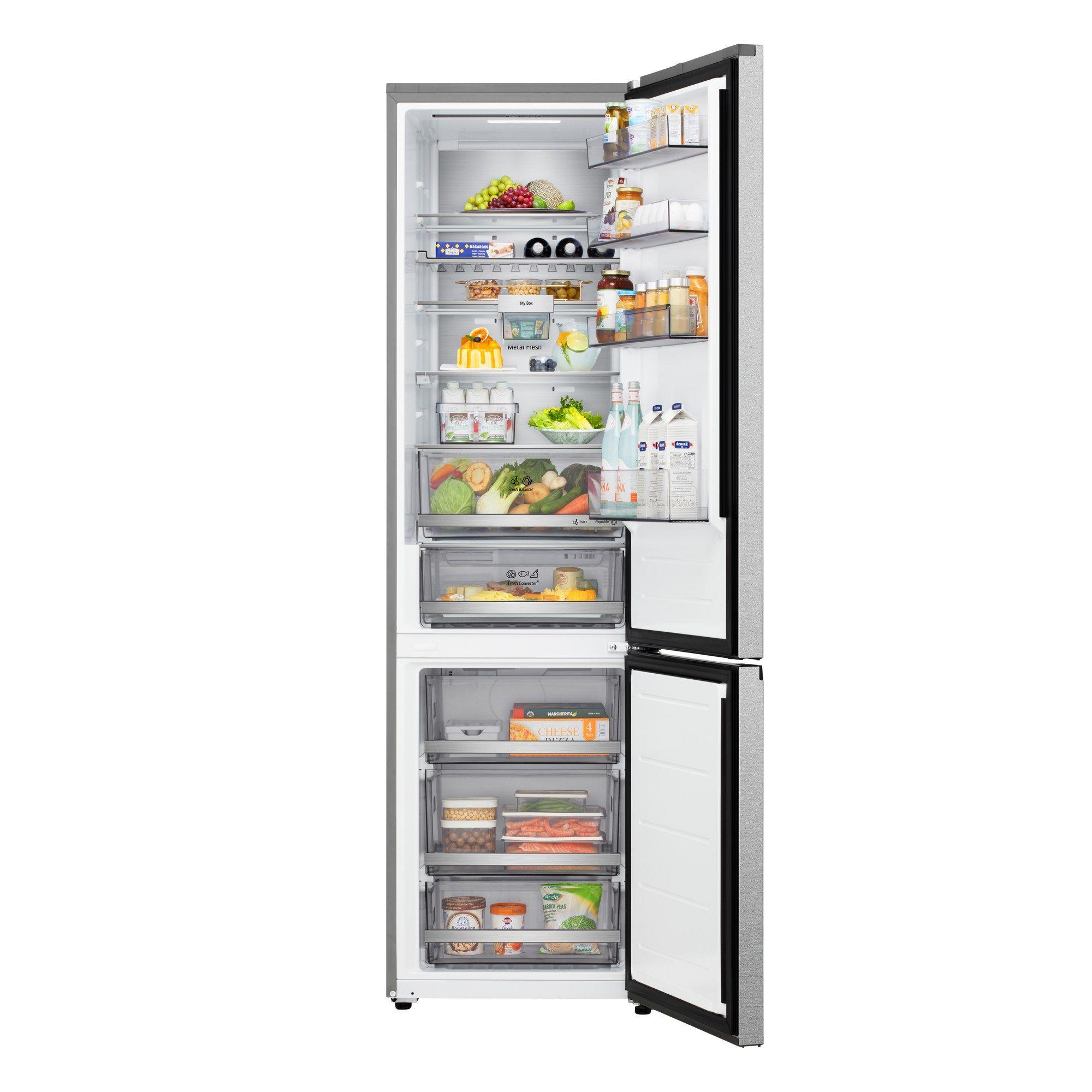 Frigorífico Combinado Independente LG GBBS726CMB (375 L - 203x59,7x67,4 cm - 203 cm - Prateado) — miniatura 3