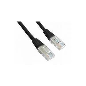 Cabo de Rede GEMBIRD PP12-5M/BK (5 m - Cat5e - 8P8C - Preto)