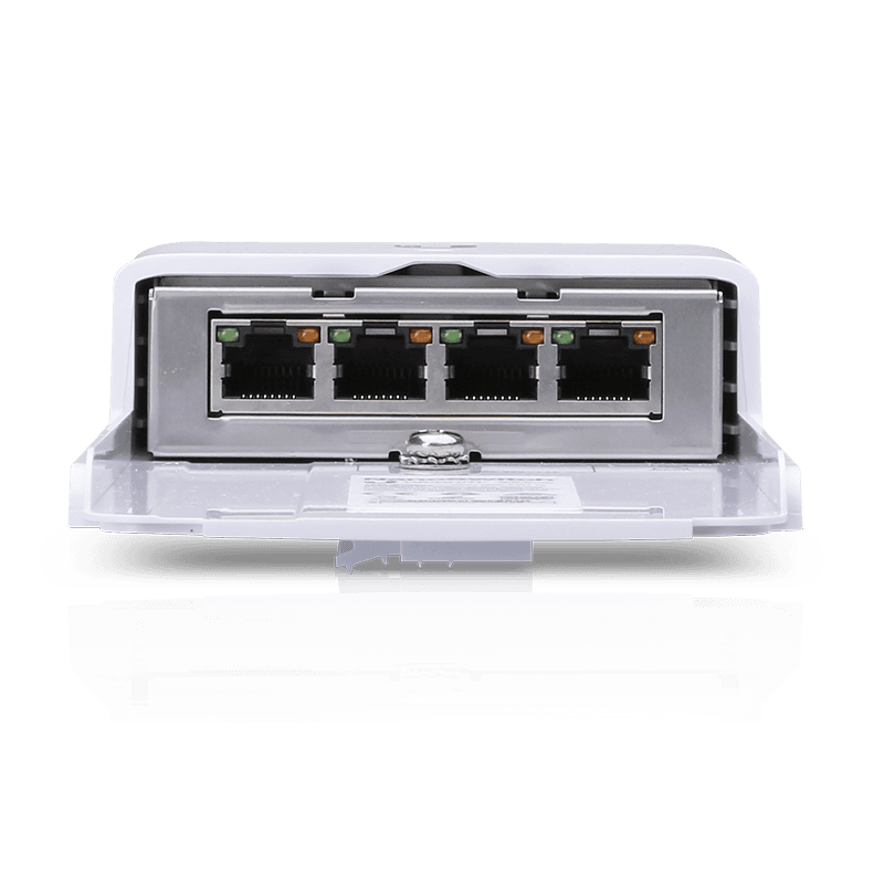 Switch UBIQUITI NanoSwitch N-SW (4 Gbit/s - Gigabit Ethernet - Branco), miniatura 4