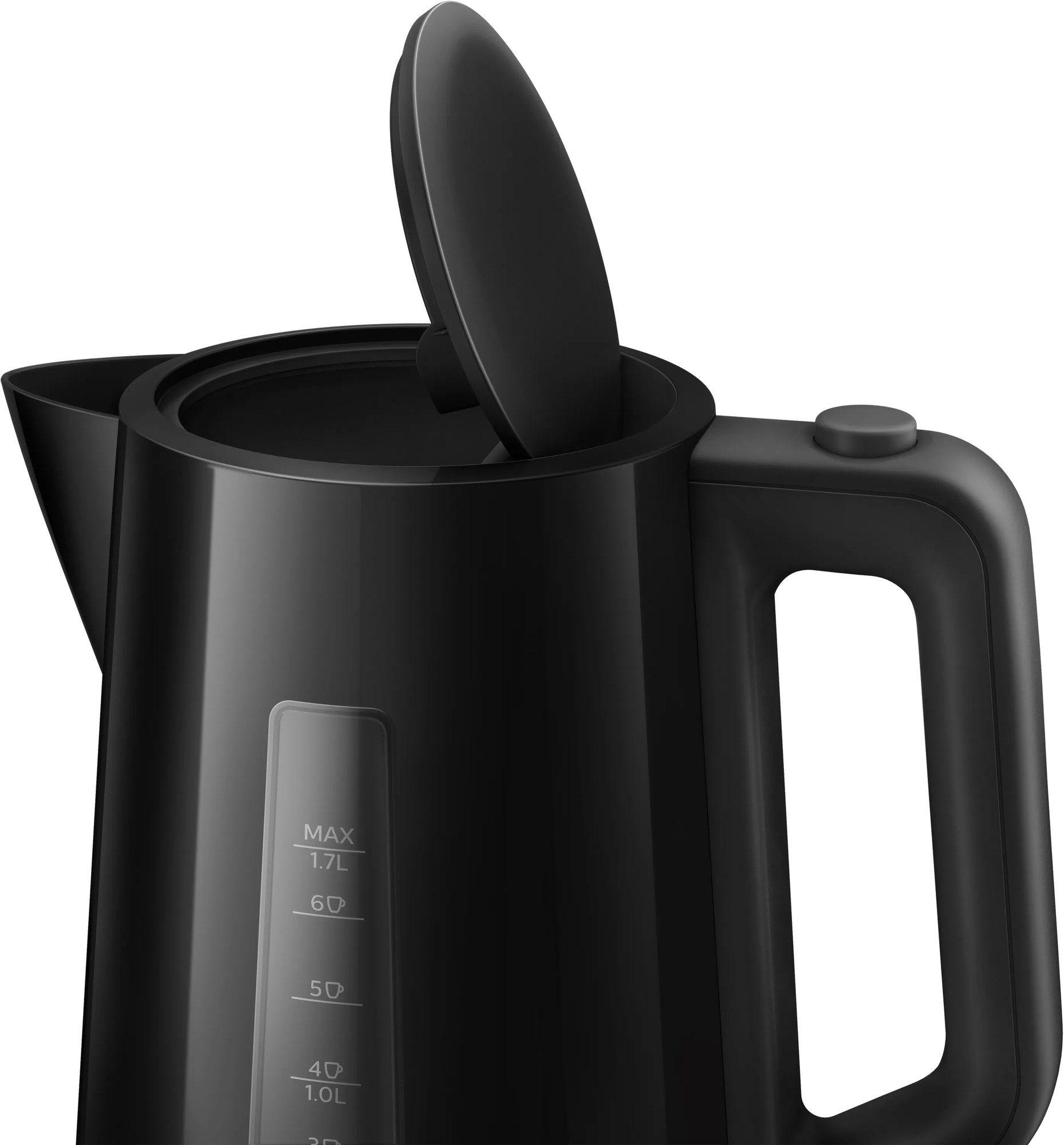Jarro Elétrico PHILIPS HD9318/20 (2200 W - 1,7 l - Plástico - Preto), miniatura 6