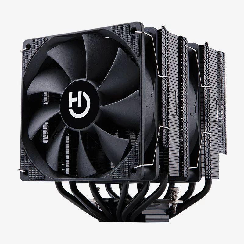 Dissipador de CPU HIDITEC C20 PRO (AMD Ryzen™ 3, AMD Ryzen™ 5 - 120 mm - 2 ventoinhas - Preto) — miniatura 6