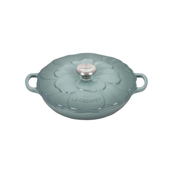 Caçarola Baixa LE CREUSET Blume 26 cm (Ferro fundido - 26 cm - Prateado)