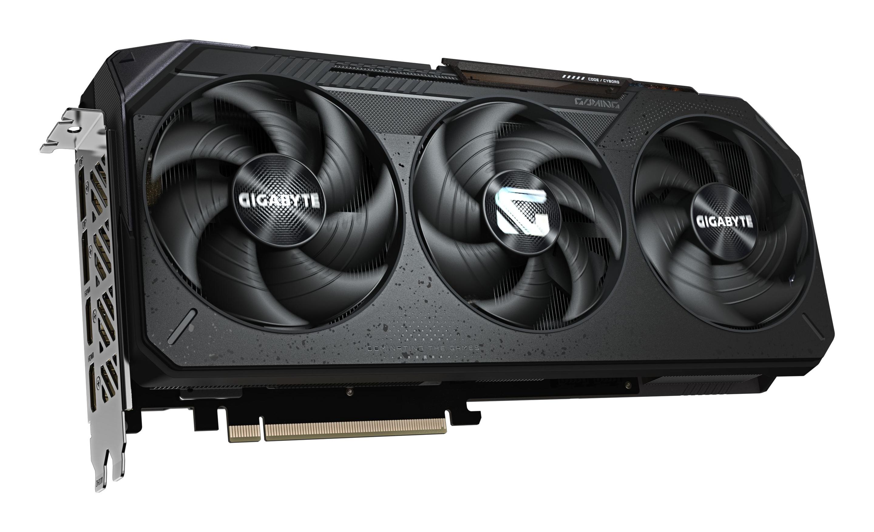 Placa Gráfica GIGABYTE Radeon RX 9070 XT GAMING OC 16G (Radeon RX 9070 XT - 20 Gbps - 16 GB - Preto) — miniatura 3