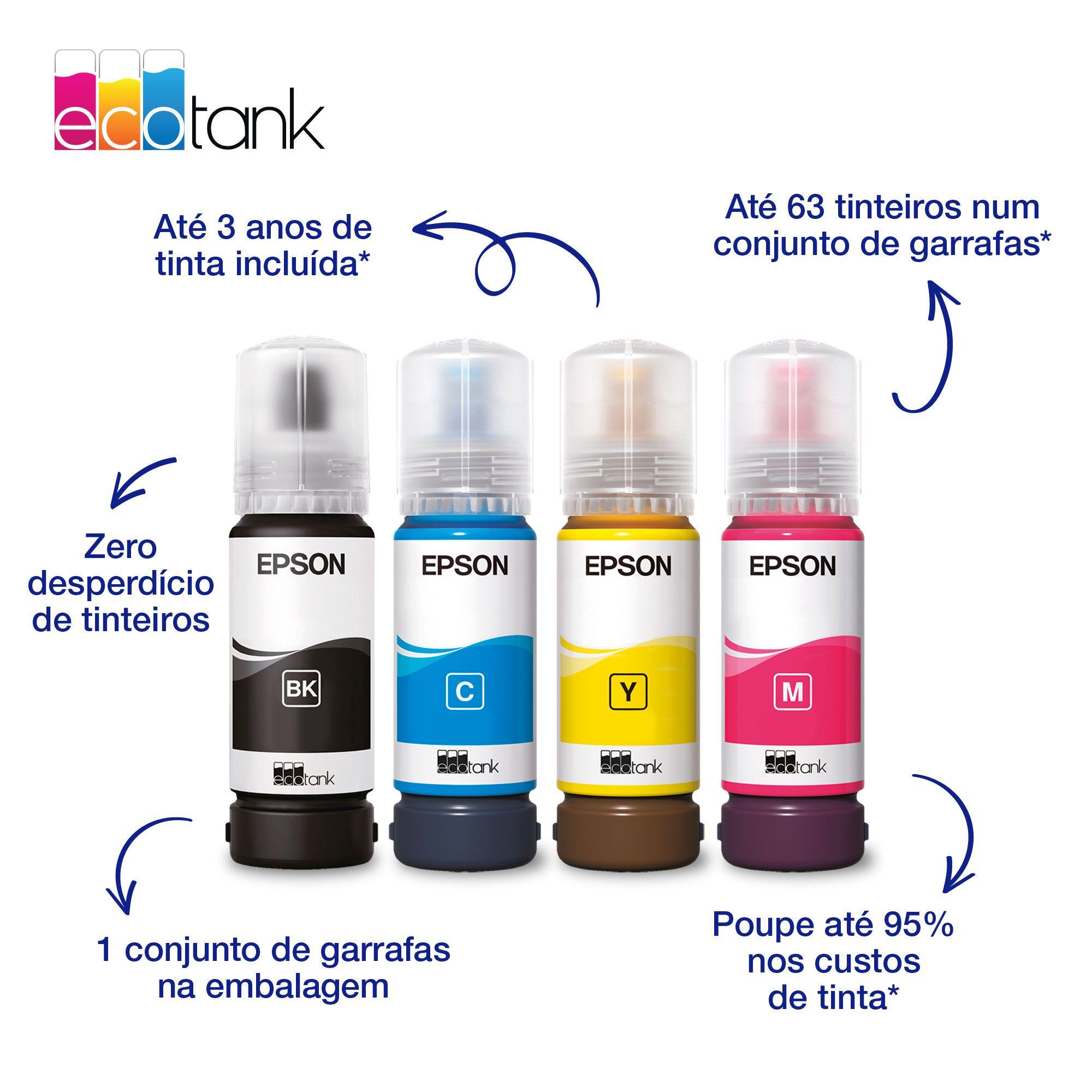 Impressora Multifunções EPSON EcoTank ET-2920 (A4 - Impressão a cores - 100 folhas - Preto) — miniatura 4