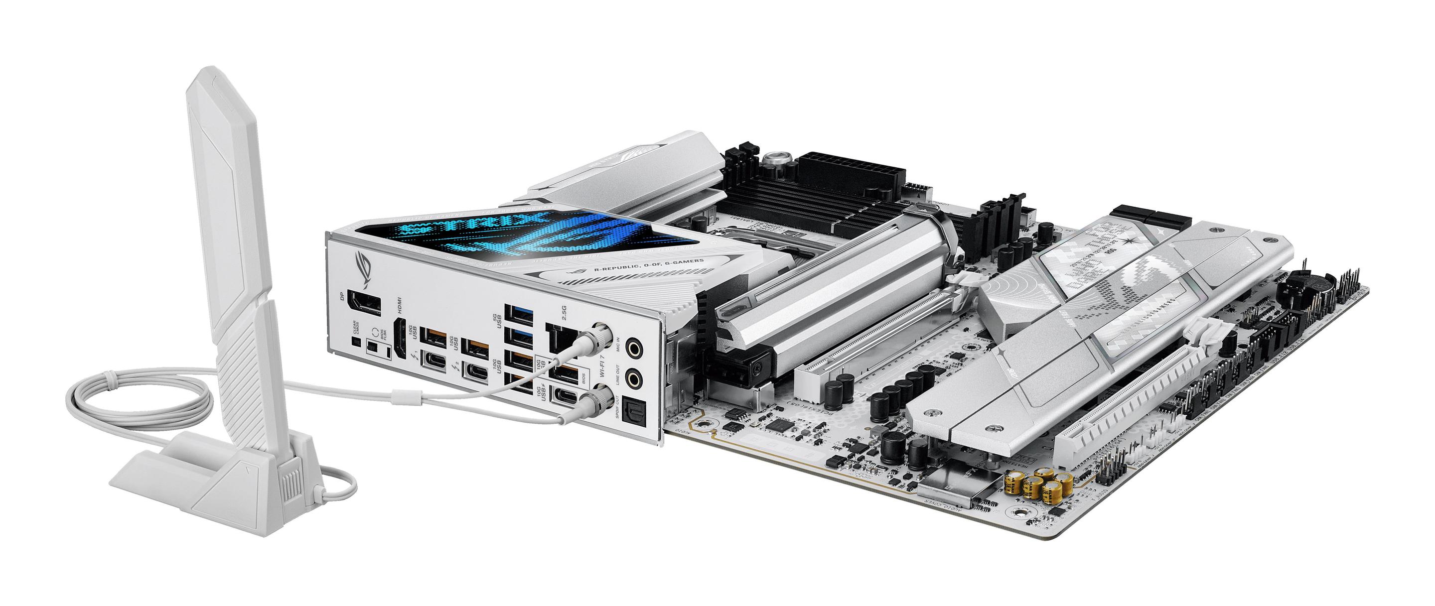 Motherboard ASUS ROG STRIX Z890-A GAMING WIFI (LGA 1851 (Socket V1) - Intel Core Ultra - ATX - Branco), miniatura 11