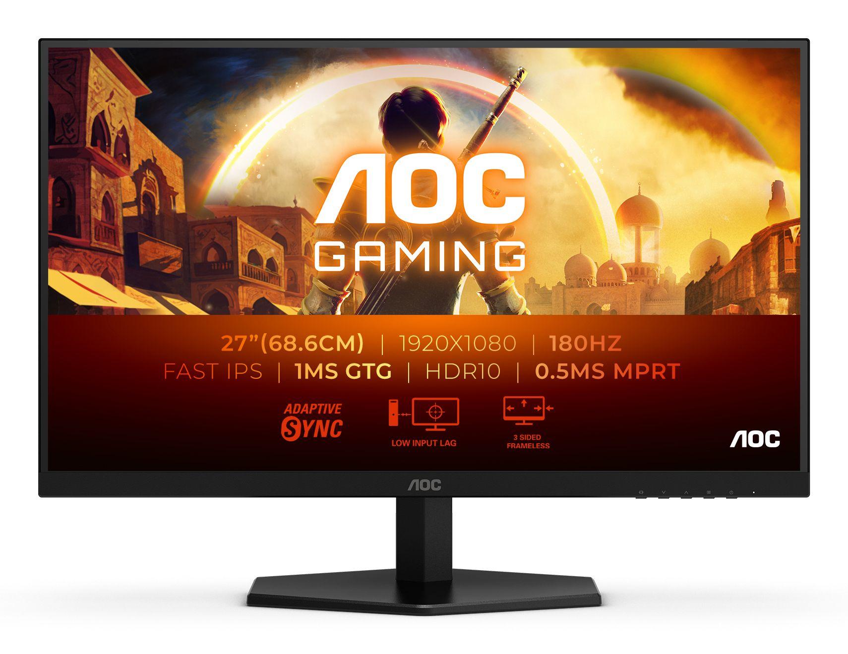 Monitor AOC 27G42E (27" - Fast IPS - 180 Hz - Preto)