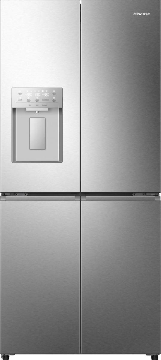 Frigorífico Americano Independente HISENSE RQ5P470SYID (483 l - ConnectLife - 178,5x79,4x69,8 cm - Cinzento Inox)
